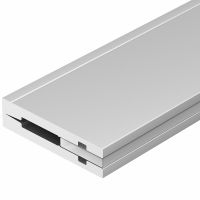 Профиль алюминиевый Arlight встраиваемый для контурной подсветки Серебристый арт-023911 — фото 1, Профили для светодиодных лент