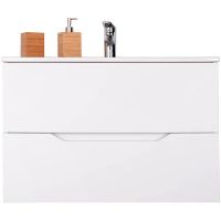 Тумба с раковиной WellWant by Orange Aura 80 подвесная арт-WWTRAW468254WM — фото 2, Тумбы с раковиной