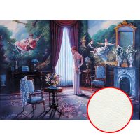 Фреска Ortograf Городской пейзаж 22100 Фактура флок FLK Флизелин (2,8*2) Синий/Разноцветный, Интерьер/Люди арт-22100 (флок FLK) — фото 1, Фрески