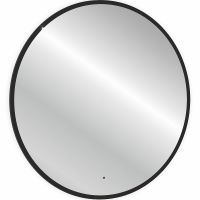 Зеркало Silver Mirrors Монако Black 100 с подсветкой с бесконтактным выключателем арт-LED-00002769 — фото 1, Зеркала в ванную комнату