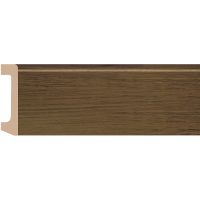 Плинтус Decomaster 2400x80x17 мм арт-D235-88 — фото 1, Плинтуса напольные