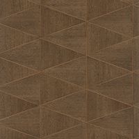 Обои Marburg Travertino Винил на флизелине (1,06*10,05) Коричневый, Геометрия/Ромб/Под дерево арт-33061 — фото 1, Обои для стен