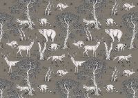 Фреска Ortograf Flora 31284 Фактура бархат FX Флизелин (3,8*2,7) Коричневый/Белый, Животные/Деревья арт-31284 (бархат FX) — фото 2, Фрески