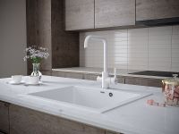 Смеситель для кухни Paulmark Logas Белый арт-Lo213021-331 — фото 2, Смесители для кухни