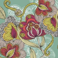 Фреска Ortograf Цветы 9606 Фактура флок FLK Флизелин (2,7*2,7) Разноцветный, Цветы/Абстракция арт-9606 (флок FLK) — фото 2, Фрески