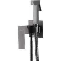 Гигиенический душ со смесителем Abber Daheim Никель арт-AF8226NG — фото 1, Гигиенические души