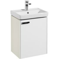 Тумба под раковину Aquaton Йорк 48 М подвесная Белая Выбеленное дерево арт-1A170901YOAY0 — фото 1, Тумбы под раковину