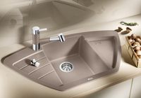 Товар: Кухонная мойка Blanco Zia 9 E Кофе арт-515074 - фото 2 Кухонная мойка Blanco Zia 9 E Кофе арт-515074 — фото 2, Кухонные мойки