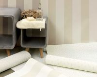 Товар: Обои AS Creation Maison Charme Винил на флизелине (0,53*10,05) Белый/Бежевый, Полоса арт-3140-55 - фото 4 Обои AS Creation Maison Charme Винил на флизелине (0,53*10,05) Белый/Бежевый, Полоса арт-3140-55 — фото 4, Обои для стен