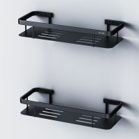 Товар: Полка корзина AM.PM Sense L Черная матовая арт-A7453222 - фото 3 Полка корзина AM.PM Sense L Черная матовая арт-A7453222 — фото 3, Полки для ванной и душа