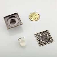 Душевой трап Gappo с решеткой Бронза арт-G81003-4 — фото 6, Трапы для душа