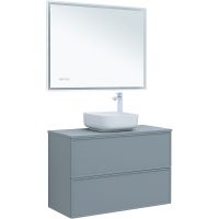 Товар: Тумба под раковину Aquanet Арт 100 подвесная Мисти грин арт-313277 - фото 11 Тумба под раковину Aquanet Арт 100 подвесная Мисти грин арт-313277 — фото 11, Тумбы под раковину