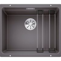 Кухонная мойка Blanco Etagon 500-U Silgranit Темная скала арт-522228 — фото 1, Кухонные мойки