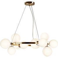 Подвесной светильник Maytoni Modern Dallas Белый Латунь арт-MOD545PL-11BS — фото 1, Подвесные светильники