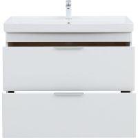 Тумба под раковину Aquanet Ирис new 100 Белый глянец арт-339257 — фото 6, Тумбы под раковину