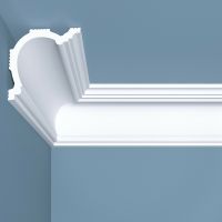 Карниз Bello Deco XPS К 1 2000x80x80 мм арт-00-00004633 — фото 1, Карнизы