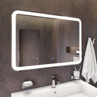 Товар: Зеркало Iddis Edifice 100 с подсветкой Белое арт-ЗЛП109 - фото 4 Зеркало Iddis Edifice 100 с подсветкой Белое арт-ЗЛП109 — фото 4, Зеркала в ванную комнату