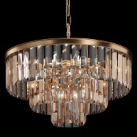 Люстра Maytoni Neoclassic Revero Прозрачная Золото арт-MOD085PL-07G — фото 3, Люстры