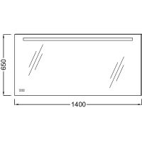 Товар: Зеркало Jacob Delafon 140 с подсветкой с часами, подогревом и ИК-выключателем арт-EB1165-NF - фото 2 Зеркало Jacob Delafon 140 с подсветкой с часами, подогревом и ИК-выключателем арт-EB1165-NF — фото 2, Зеркала в ванную комнату