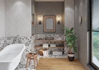 Керамическая плитка Cersanit Apeks многоцветный ASU451D настенная 25х75 см арт-ASU451D-53 — фото 2, Керамическая плитка