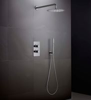 Душевая система Aquatek Европа с термостатом Хром арт-AQ1376CR — фото 2, Встраиваемые душевые комплекты