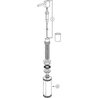 Товар: Дозатор для моющего средства Blanco Lato Хром Белый арт-525814 - фото 3 Дозатор для моющего средства Blanco Lato Хром Белый арт-525814 — фото 3, Дозаторы для кухонных моек
