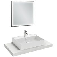 Раковина Jacob Delafon Vivienne 60 Белая матовая арт-EXBH112-BCM — фото 2, Раковины накладные