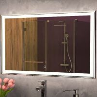 Зеркало Azario Melis 80 с подсветкой с сенсорным выключателем арт-CS00066635 — фото 1, Зеркала в ванную комнату