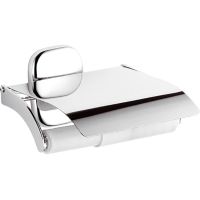 Держатель туалетной бумаги Remer Suite с крышкой Хром арт-SU60CR — фото 1, Держатели туалетной бумаги