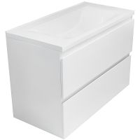 Тумба с раковиной Эстет Bali 65 подвесная Белая арт-ФР-00002086 — фото 1, Тумбы с раковиной