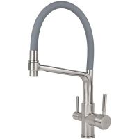 Смеситель для кухни Viko Серебро Серый арт-V-5608 — фото 1, Смесители для кухни