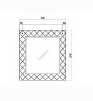 Товар: Зеркало Aquaton Венеция 88 Белое арт-1A155702VNL10 - фото 5 Зеркало Aquaton Венеция 88 Белое арт-1A155702VNL10 — фото 5, Зеркала в ванную комнату