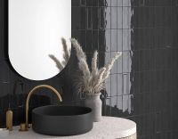 Керамическая плитка Equipe Island Frame Black настенная 6,5х20 см арт-31206 — фото 2, Керамическая плитка