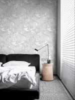 Обои Wiganford by Solo Hampton Винил на флизелине (1,06*10,05) Бежевый, Геометрия арт-DTT2213 — фото 5, Обои для стен