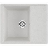 Товар: Кухонная мойка Maretti Kitchen Белая арт-KT575-WH - фото 1 Кухонная мойка Maretti Kitchen Белая арт-KT575-WH — фото 1, Кухонные мойки