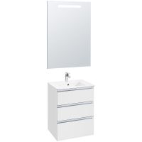 Тумба под раковину Roca The Gap 60 подвесная Белый глянец арт-A857404806 — фото 8, Тумбы под раковину