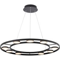 Подвесной светильник Maytoni Modern Fad Черный матовый арт-MOD070PL-L63B3K — фото 1, Подвесные светильники