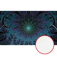 Фреска Ortograf Grafika Natura 31514 Фактура бархат FX Флизелин (4,5*2,7) Черный/Бирюзовый/Фиолетовый, Абстракция арт-31514 (бархат FX) — фото 1, Фрески