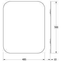 Товар: Зеркало Evoform Colora 50х40 с окантовкой - Черный цвет арт-BY 0431 - фото 5 Зеркало Evoform Colora 50х40 с окантовкой - Черный цвет арт-BY 0431 — фото 5, Зеркала в ванную комнату