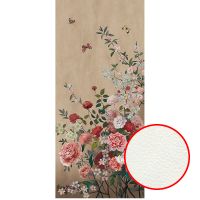 Фреска Ortograf Flower Dreams 31627 Фактура флок FLK Флизелин (1,2*2,7) Бежевый/Разноцветный, Цветы арт-31627 (флок FLK) — фото 1, Фрески