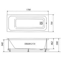 Товар: Акриловая ванна Triton Прага 170x70 без гидромассажа арт-Щ0000049118 - фото 7 Акриловая ванна Triton Прага 170x70 без гидромассажа арт-Щ0000049118 — фото 7, Акриловые ванны