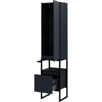 Шкаф пенал Allen Brau Priority 40 R Антрацит матовый арт-1.31005.AM — фото 9, Пеналы для ванной комнаты