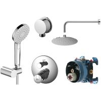 Душевая система Ideal Standard Ceratherm с термостатом Хром арт-BD006XC — фото 1, Встраиваемые душевые комплекты