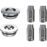 Водяной полотенцесушитель Aquatek Пандора П10 500x800 Хром арт-AQ RRС1080CH — фото 8, Водяные полотенцесушители