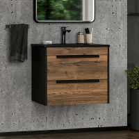 Товар: Тумба с раковиной Brevita Monsour 60 подвесная Дуб Галифакс олово Черный кварц арт-УТ000015277 - фото 6 Тумба с раковиной Brevita Monsour 60 подвесная Дуб Галифакс олово Черный кварц арт-УТ000015277 — фото 6, Тумбы с раковиной