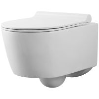 Унитаз Agger подвесной с сиденьем Микролифт арт-AT05100 — фото 1, Подвесные унитазы