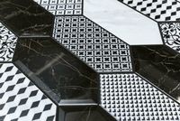 Керамический декор Kerama Marazzi Келуш 1 черно-белый HGD/A480/35006 14х34 см арт-HGD\A480\35006 — фото 6, Керамическая плитка