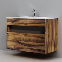 Тумба под раковину AM.PM Func 100 подвесная Дуб крафт арт-M8FFUX1001OF — фото 8, Тумбы под раковину