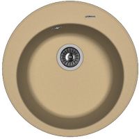 Кухонная мойка Florentina Никосия-510 Капучино арт-20.135.B0510.306 — фото 1, Кухонные мойки