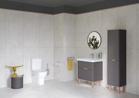 Унитаз биде Vitra Zentrum с бачком и сиденьем Микролифт арт-9012B003-7226 — фото 6, Напольные унитазы